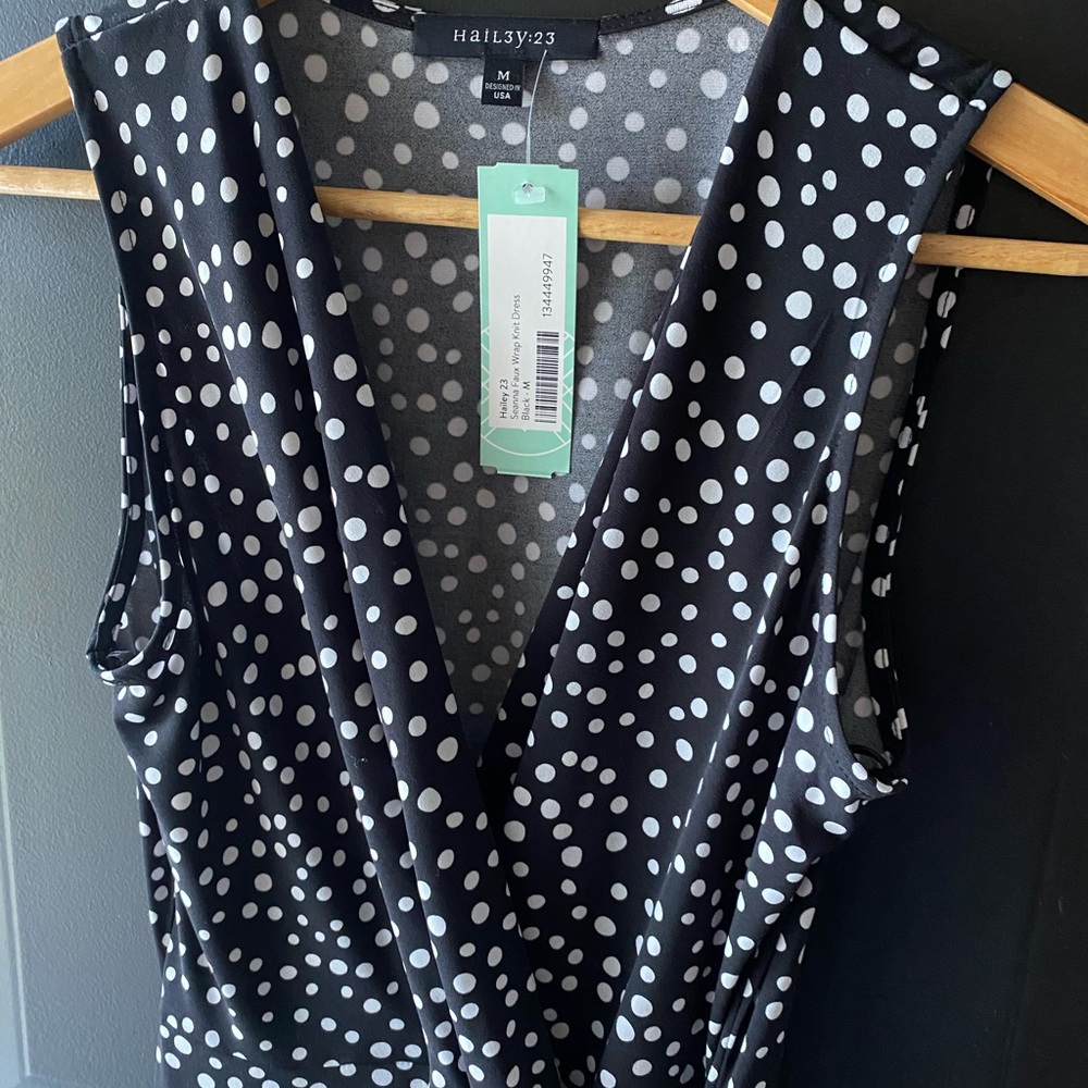 Seanna Faux Wrap Knit Dress
